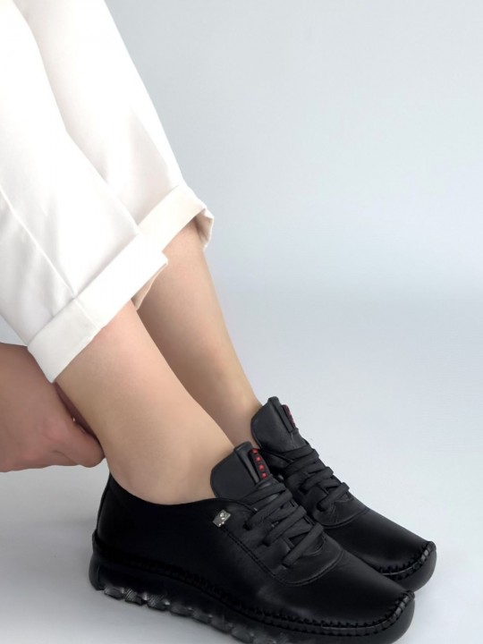 Jitron Deri Bağcıklı Spor Ayakkabı - ER267703