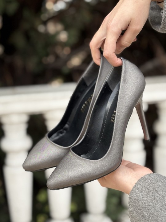 Hillaire Saten Stiletto Ayakkabı - ER260041