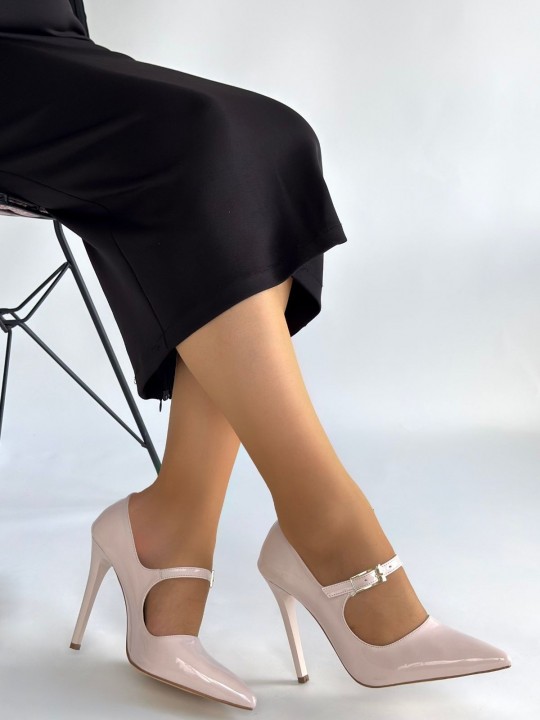 Tiejara Rugan Stiletto Ayakkabı - ER266175