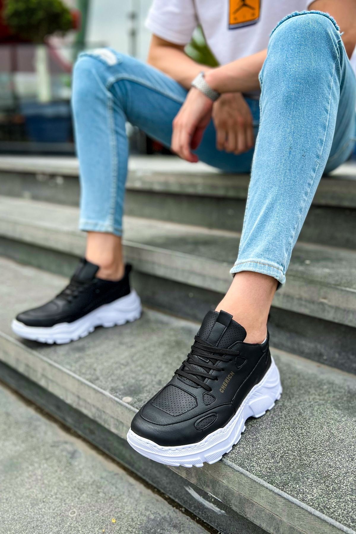 CH089 - CBT Low Top Lace Up Erkek Ayakkabı - Görsel 2
